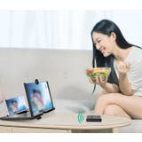 スマートフォンスタンド スマホ拡大鏡 10インチ | PlusNao | 詳細画像3