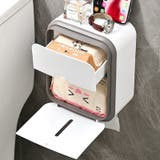 トイレットペーパーホルダー ペーパータオルホルダー ティッシュケース | PlusNao | 詳細画像9