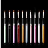 ネイルアートブラシ 10本セット ジェルネイル | PlusNao | 詳細画像5