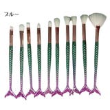 メイクブラシセット 10本セット レディース | PlusNao | 詳細画像7