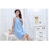 バスローブ ラップタオル 着るバスタオル | PlusNao | 詳細画像4