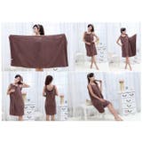 バスローブ ラップタオル 着るバスタオル | PlusNao | 詳細画像8