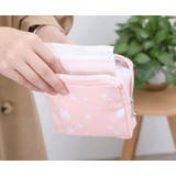 ナプキン用ポーチ サニタリーポーチ 化粧ポーチ | PlusNao | 詳細画像4 