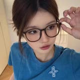 伊達メガネ ファッションメガネ レディース | PlusNao | 詳細画像3