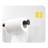 トイレットペーパーホルダー ロールペーパー 粘着式 | PlusNao | 詳細画像7