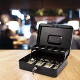 手提げ金庫 キャッシュボックス 家庭用金庫 | PlusNao | 詳細画像3