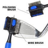 ゴルフクラブ用ブラシ ワイヤーブラシ 両面ブラシ | PlusNao | 詳細画像4 