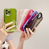 iPhoneケース スタンド機能付き 半透明 | PlusNao | 詳細画像3