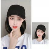 帽子付きウィッグ キャップウィッグ 帽子ウィッグ | PlusNao | 詳細画像9 