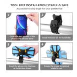 自転車用スマホホルダー スマホスタンド サイクリング | PlusNao | 詳細画像8