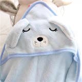 湯上りタオル ベビー フード付き | PlusNao | 詳細画像13 