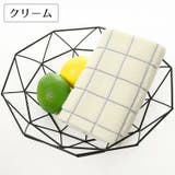 フェイスタオル バス用品 格子柄 | PlusNao | 詳細画像9