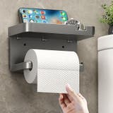 トイレットペーパーホルダー 棚付き 天板 | PlusNao | 詳細画像2