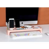 PCモニター前ラック キーボード収納 デスク整理 | PlusNao | 詳細画像3 
