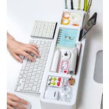 PCモニター前ラック キーボード収納 デスク整理 | PlusNao | 詳細画像9 
