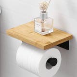 トイレットペーパーホルダー 棚付き トイレ用品 | PlusNao | 詳細画像2 