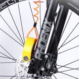 コイル式ワイヤーケーブル ケーブルロック バイク用品 | PlusNao | 詳細画像10 