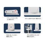 ドアロック ドアノブストッパー 戸口ロック | PlusNao | 詳細画像7