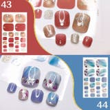 フットネイルシール ネイルステッカー ペディキュア | PlusNao | 詳細画像7 