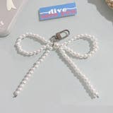 スマホチャーム パール調 リボンチャーム | PlusNao | 詳細画像5 