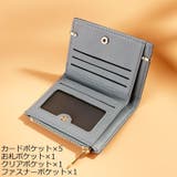 ミニ財布 二つ折り レディース | PlusNao | 詳細画像5