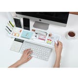 PCモニター前ラック キーボード収納 デスク整理 | PlusNao | 詳細画像3 