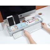 PCモニター前ラック キーボード収納 デスク整理 | PlusNao | 詳細画像6 