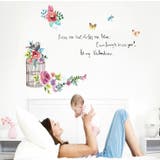 ウォールステッカー 壁紙シール お花 | PlusNao | 詳細画像1 