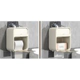 トイレットペーパーホルダー ティッシュ ボックス | PlusNao | 詳細画像12 