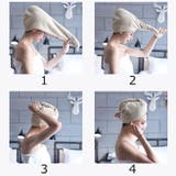 タオルキャップ ヘアキャップ ヘアタオル | PlusNao | 詳細画像13