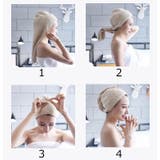 タオルキャップ ヘアキャップ ヘアタオル | PlusNao | 詳細画像14