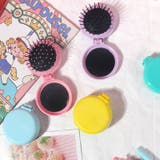 ヘアブラシ ミラー付き 折りたたみ式 | PlusNao | 詳細画像3 