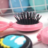 ヘアブラシ ミラー付き 折りたたみ式 | PlusNao | 詳細画像8 