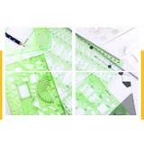 図形テンプレート定規 パターンプレート 文房具 | PlusNao | 詳細画像9 