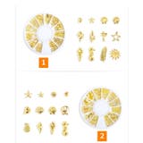 ネイルアートパーツ メタリックパーツ 12種入り | PlusNao | 詳細画像8 