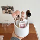 メイクブラシスタンド コスメボックス ふた付き | PlusNao | 詳細画像2
