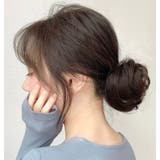 お団子ウィッグ ヘアゴム ウィッグゴム | PlusNao | 詳細画像2