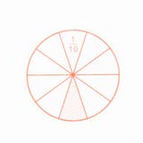 分数学習用 円形シート 12シート | PlusNao | 詳細画像6 
