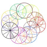 分数学習用 円形シート 12シート | PlusNao | 詳細画像8 