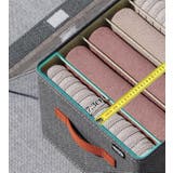 衣類収納ボックス 仕切りボックス カバー付き | PlusNao | 詳細画像10