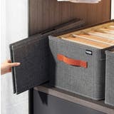 衣類収納ボックス 仕切りボックス カバー付き | PlusNao | 詳細画像7