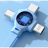 充電ケーブル 3in1 コードリール式 | PlusNao | 詳細画像10 