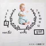 月齢フォトシート ブランケット ベビー毛布 | PlusNao | 詳細画像9 