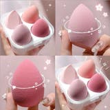 メイク用スポンジ メイク用パフ 4個セット | PlusNao | 詳細画像4 