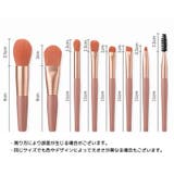 メイクブラシセット 8本セット メイクポーチ | PlusNao | 詳細画像19 
