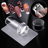 ネイルスタンプ シリコンスタンプ スクレーパー付き | PlusNao | 詳細画像4 