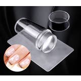 ネイルスタンプ シリコンスタンプ スクレーパー付き | PlusNao | 詳細画像5 