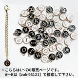 タンブラーハンドル装飾用 イニシャルチャーム 2個セット | PlusNao | 詳細画像2 