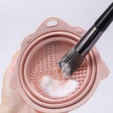 メイクブラシクリーナー ボウル型 折りたたみ | PlusNao | 詳細画像5 