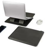 MacBookケース スタンド付き レザー調 | PlusNao | 詳細画像2 
